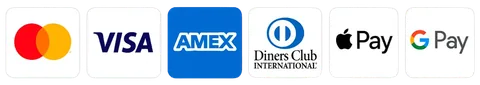 Visa, Mastercard, American Express, Discover and the digital wallets accepted at the Burn XT checkout
